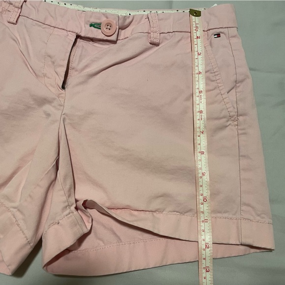 Tommy Hilfiger Women’s Shorts in Pink Size 6 - Picture 7 of 7